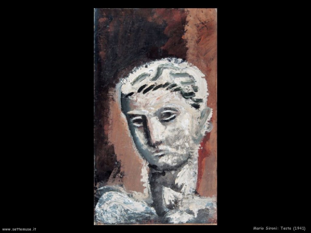Head (1941) – Mario Sironi Tablo