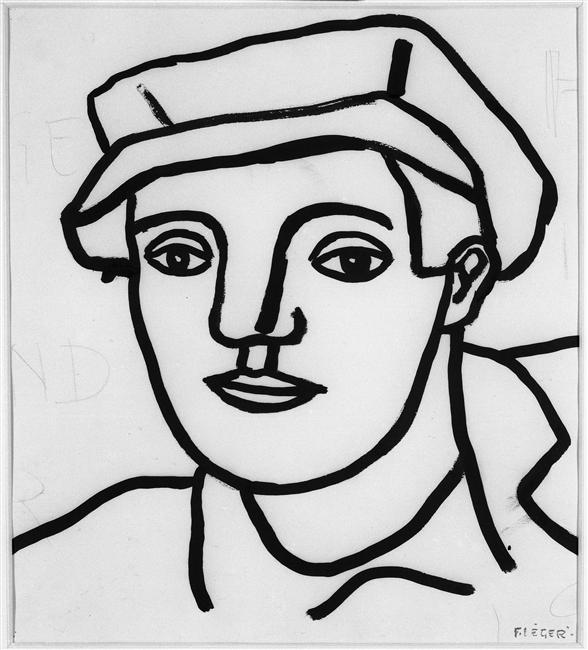 Head constructor (1950) - Fernand Léger Tablo