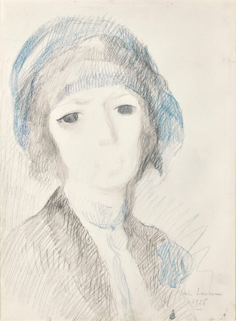 Head of A Woman (1926) – Marie Laurencin Tablo