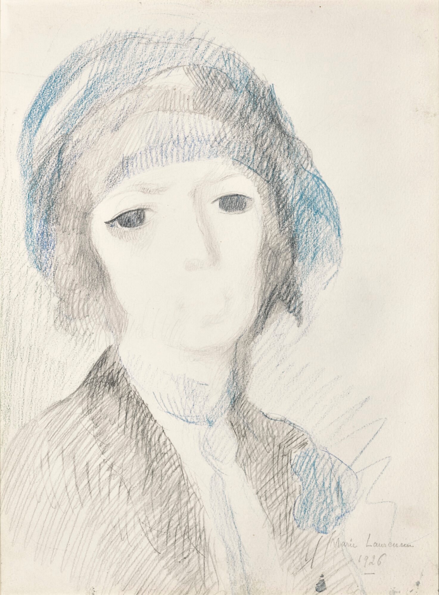 Head of A Woman (1926) - Marie Laurencin Tablo