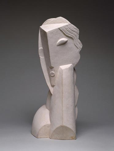 Head of a Young Girl (1920) - Henri Laurens Tablo
