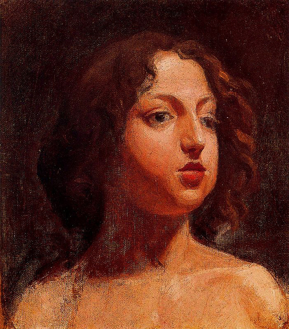 Head of a child (1896) - Pablo Picasso Tablo
