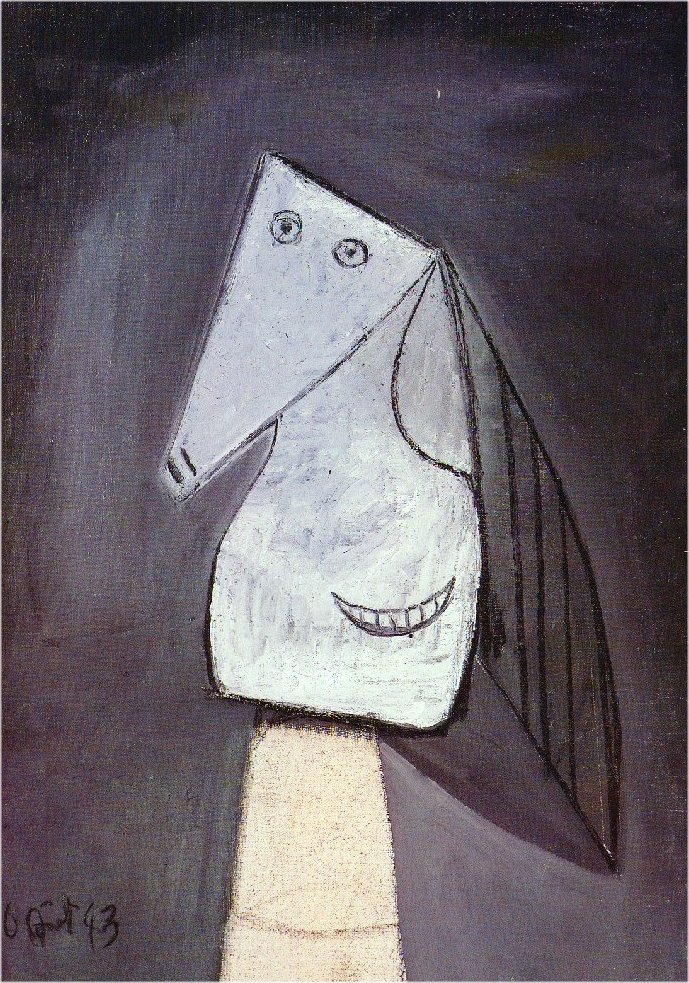 Head of woman (1943) - Pablo Picasso Tablo