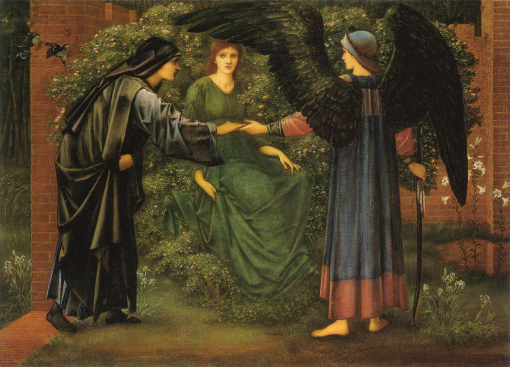Heart of the Rose (1889) - Edward Burne-Jones Tablo