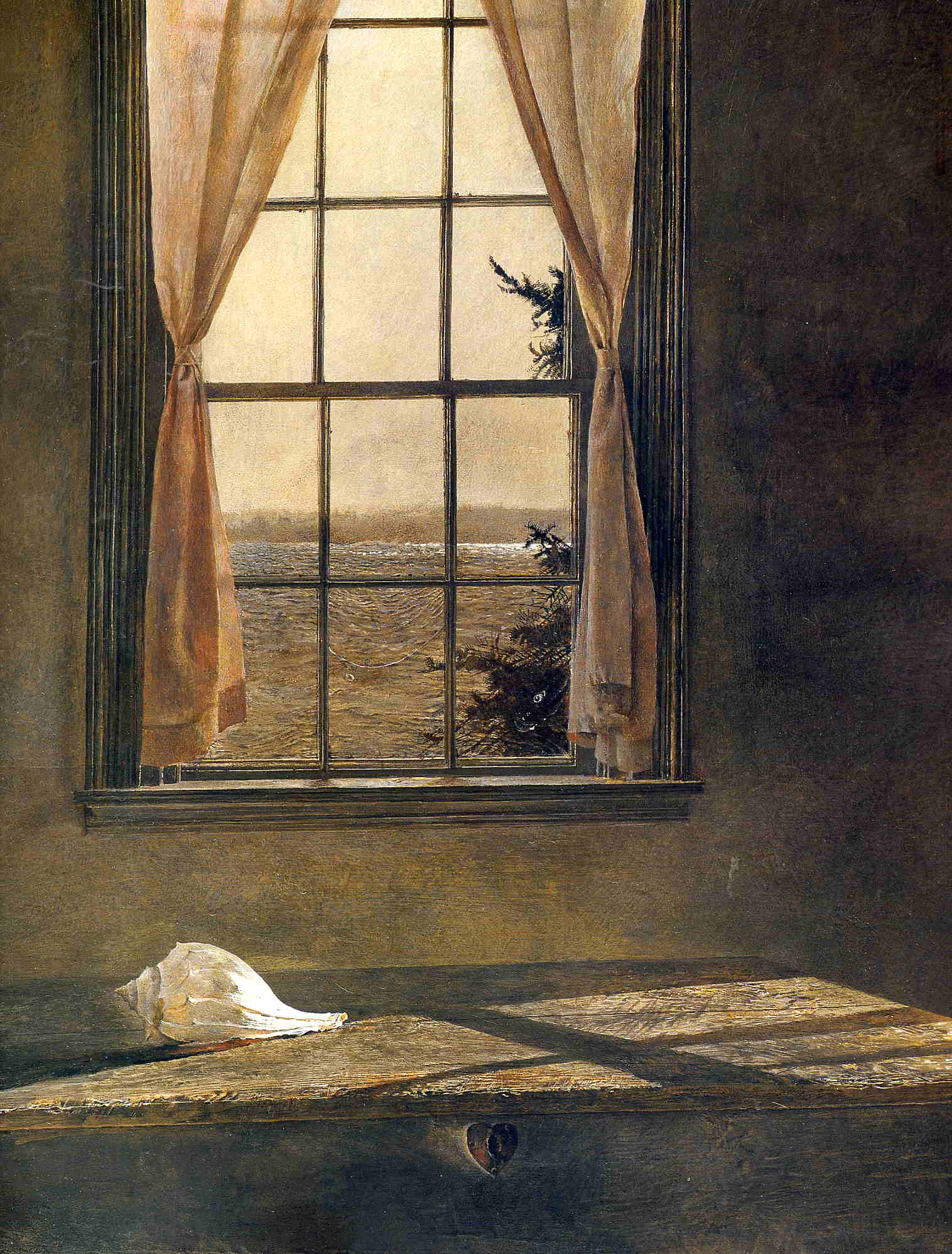 Her Room - Andrew Wyeth Tablo