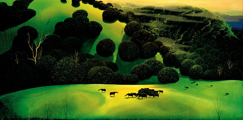 Herd of Horses – Eyvind Earle Tablo