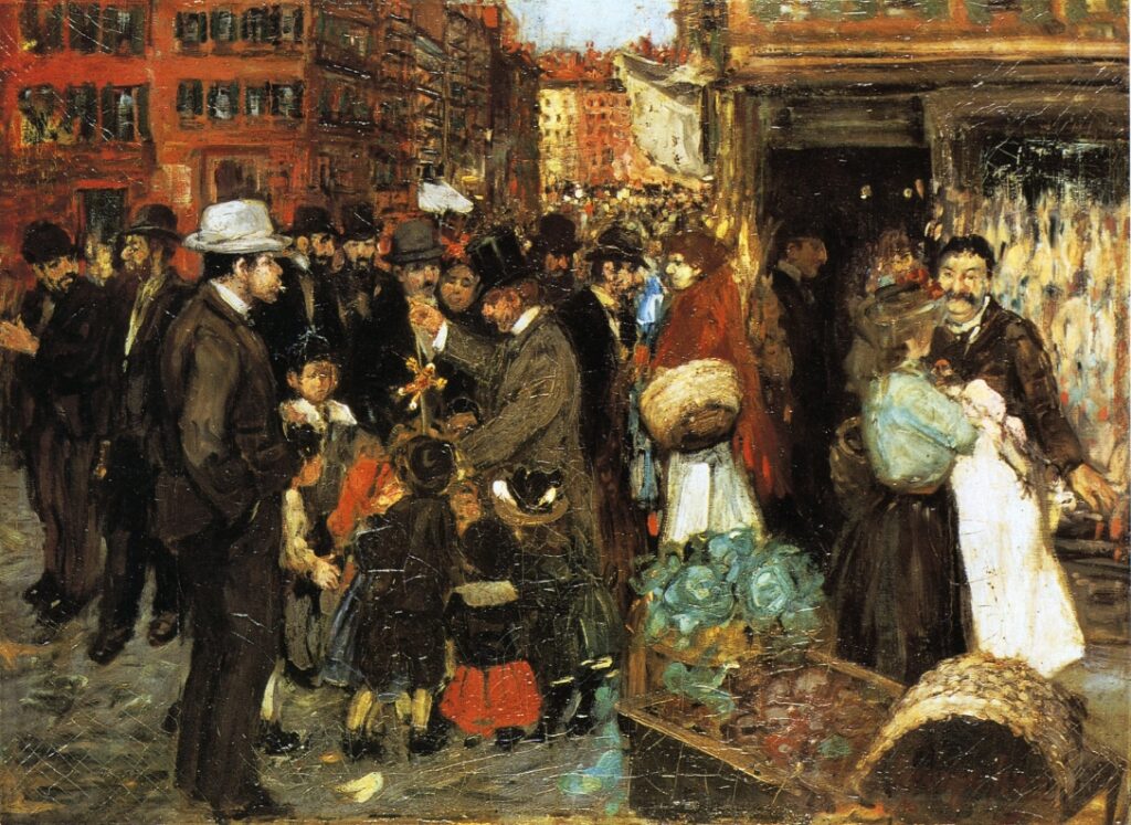 Hester Street (1905) - George Luks Tablo