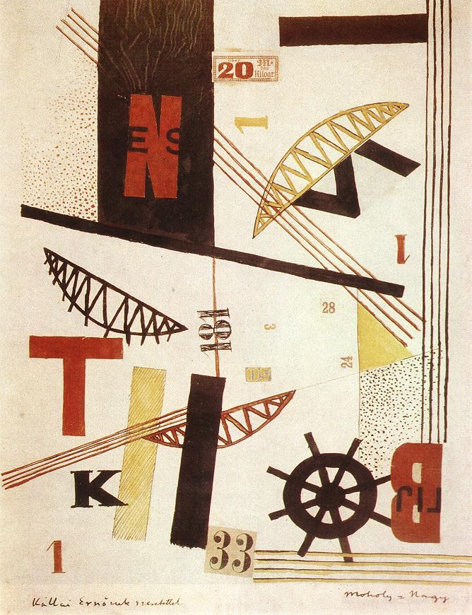 Hidak Bridges (1921) – László Moholy-Nagy Tablo