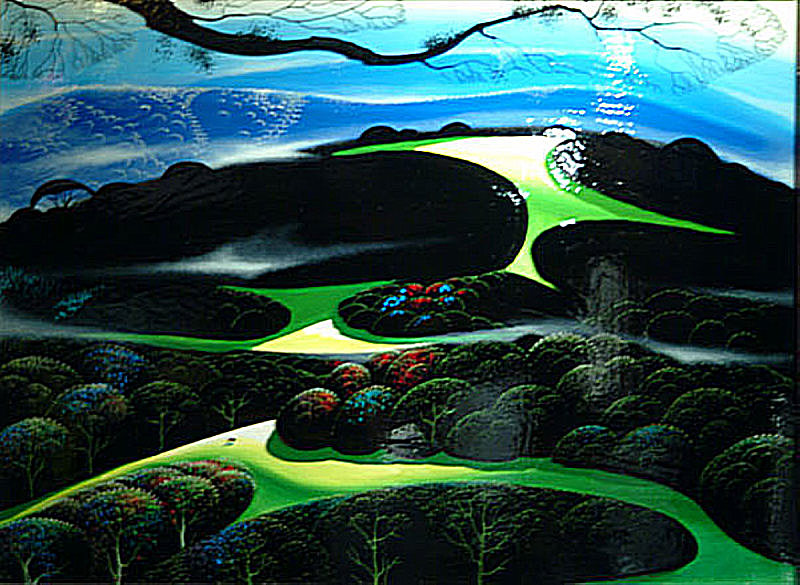 High Country Meadow – Eyvind Earle Tablo