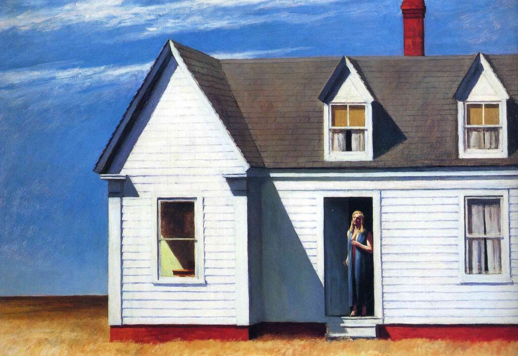 High Noon (1949) - Edward Hopper Tablo