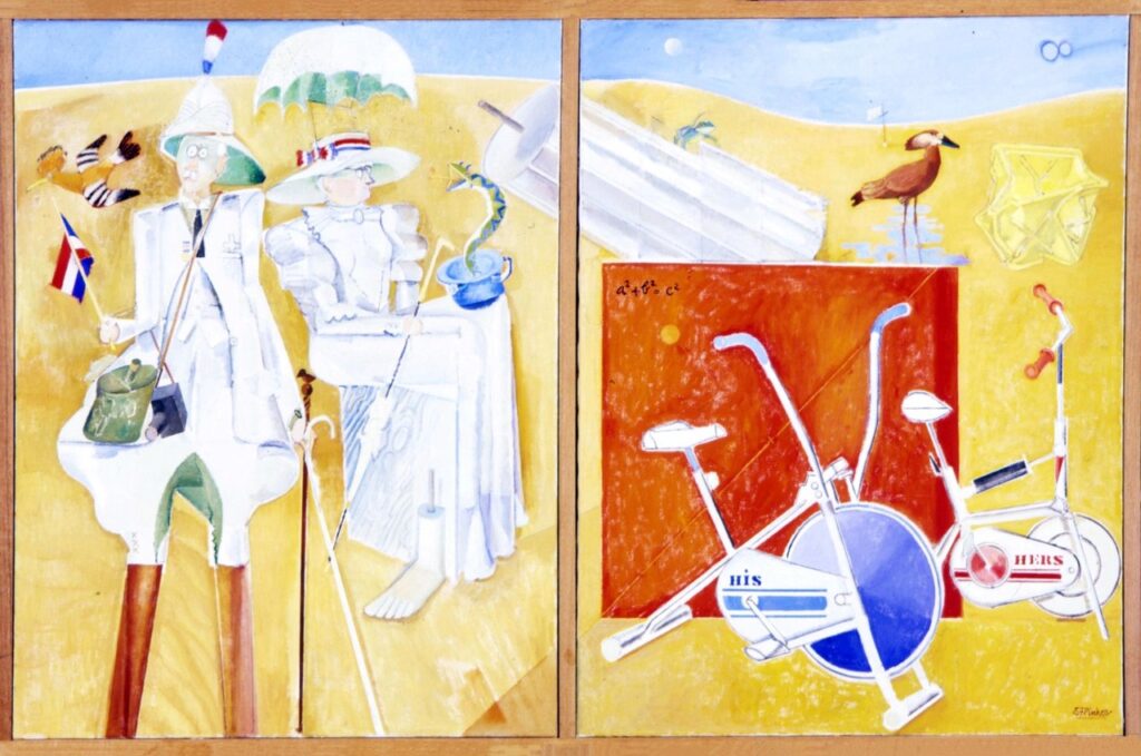 His and Hers - Stanley Pinker Tablo