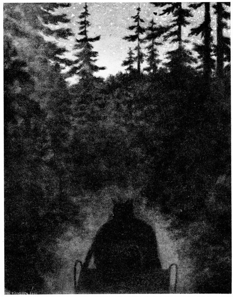 Hjemover - Theodor Severin Kittelsen Tablo