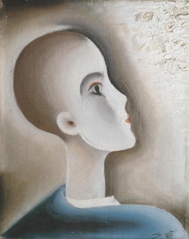 Hlava chlapce (1916) - Josef Čapek Tablo