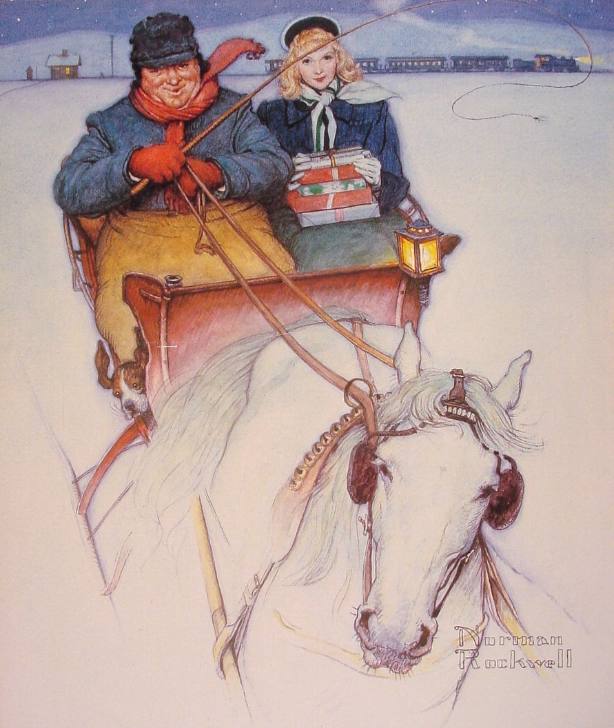 Homecoming (1949) - Norman Rockwell Tablo