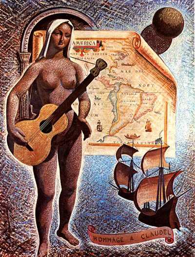 Hommage à Claudel (donna musica) (1930) – Mario Tozzi Tablo