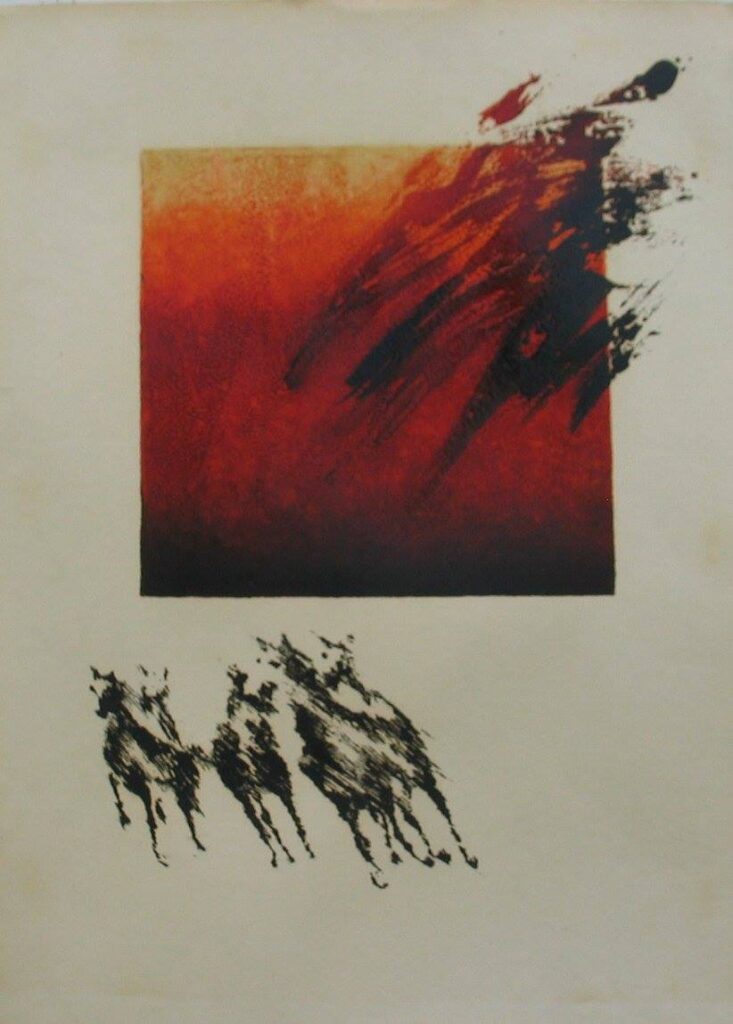 Horses I - Małgorzata Serwatka Tablo