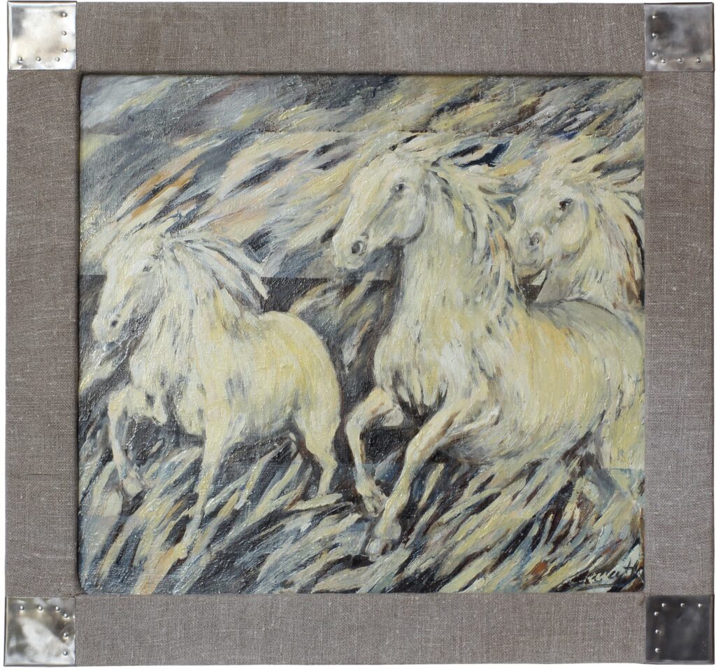 Horses out of the pale - Małgorzata Serwatka Tablo