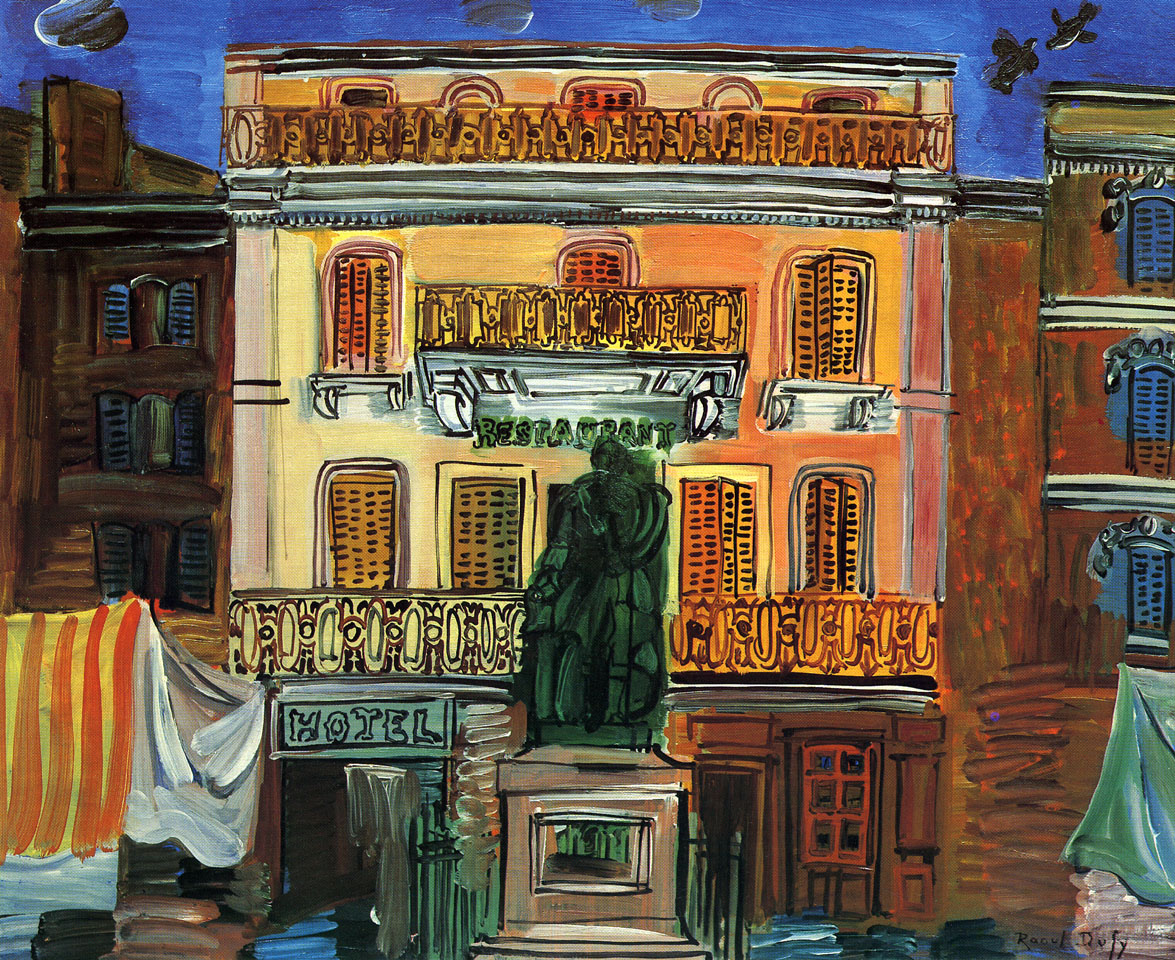 Hotel Sube (1926) - Raoul Dufy Tablo
