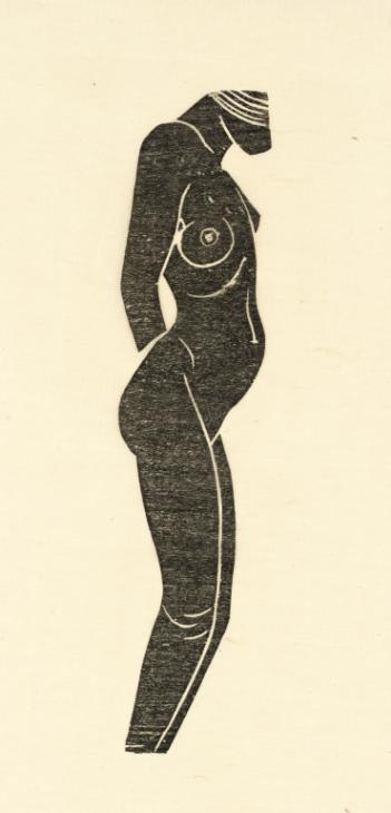 Hottentot (1920) – Eric Gill Tablo