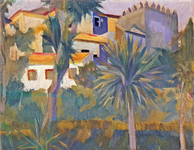 House Manhufe (1910) - Amadeo de Souza-Cardoso Tablo