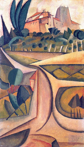 House Manhufe (1913) - Amadeo de Souza-Cardoso Tablo