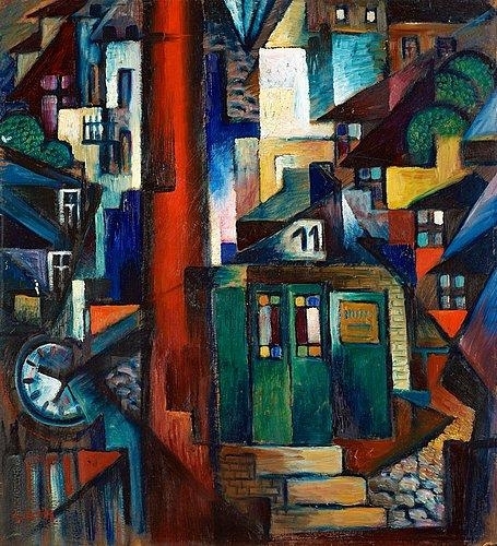 House in Nöden, Lund (1915) - Gösta Adrian-Nilsson Tablo