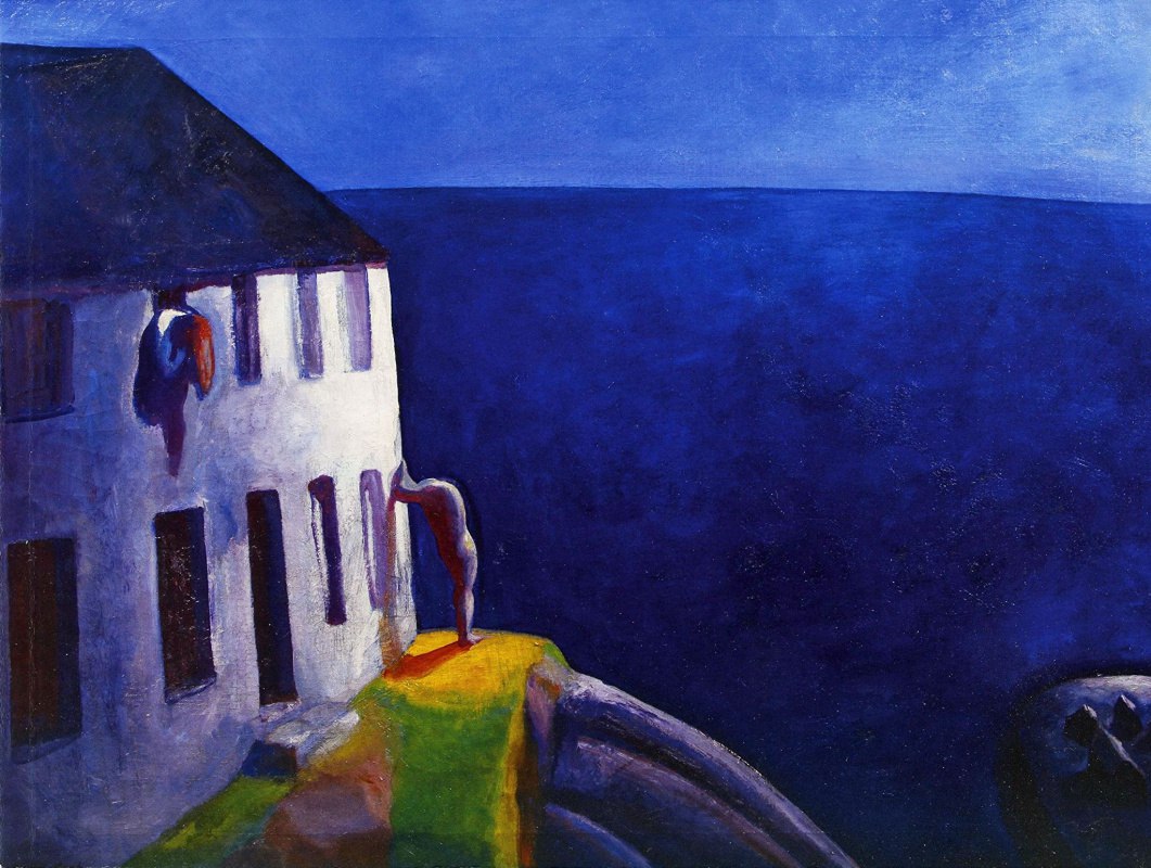 House of fear, Newfoundland (1915) - Rockwell Kent Tablo
