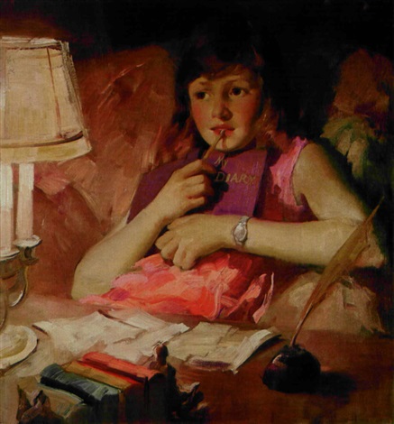 How Little She Really Understands Herself (1927) - Haddon Sundblom Tablo