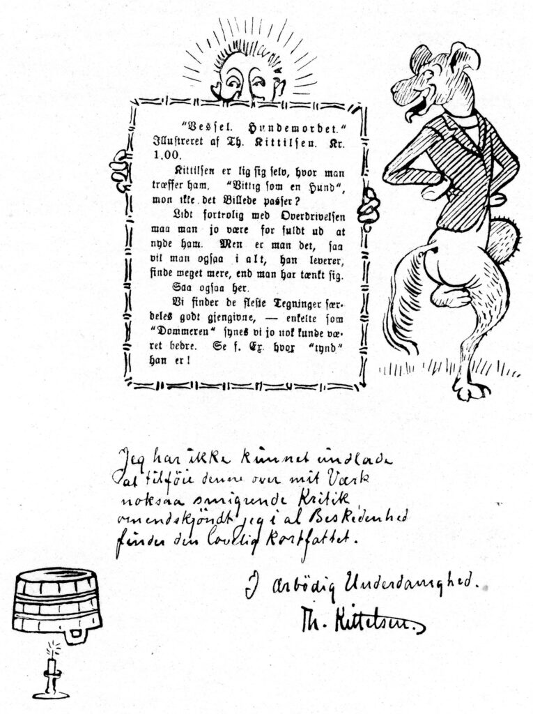 Hundemordet - Theodor Severin Kittelsen Tablo