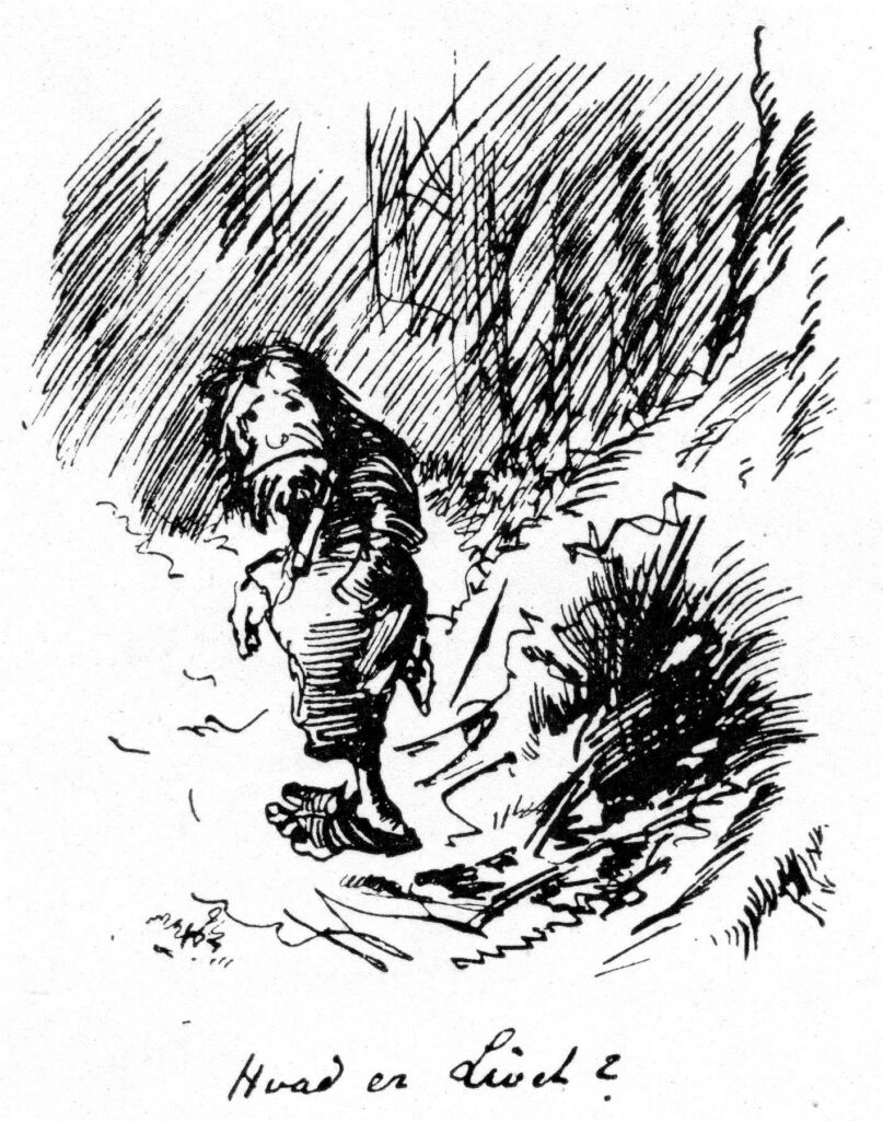 Hvad Er Divel - Theodor Severin Kittelsen Tablo