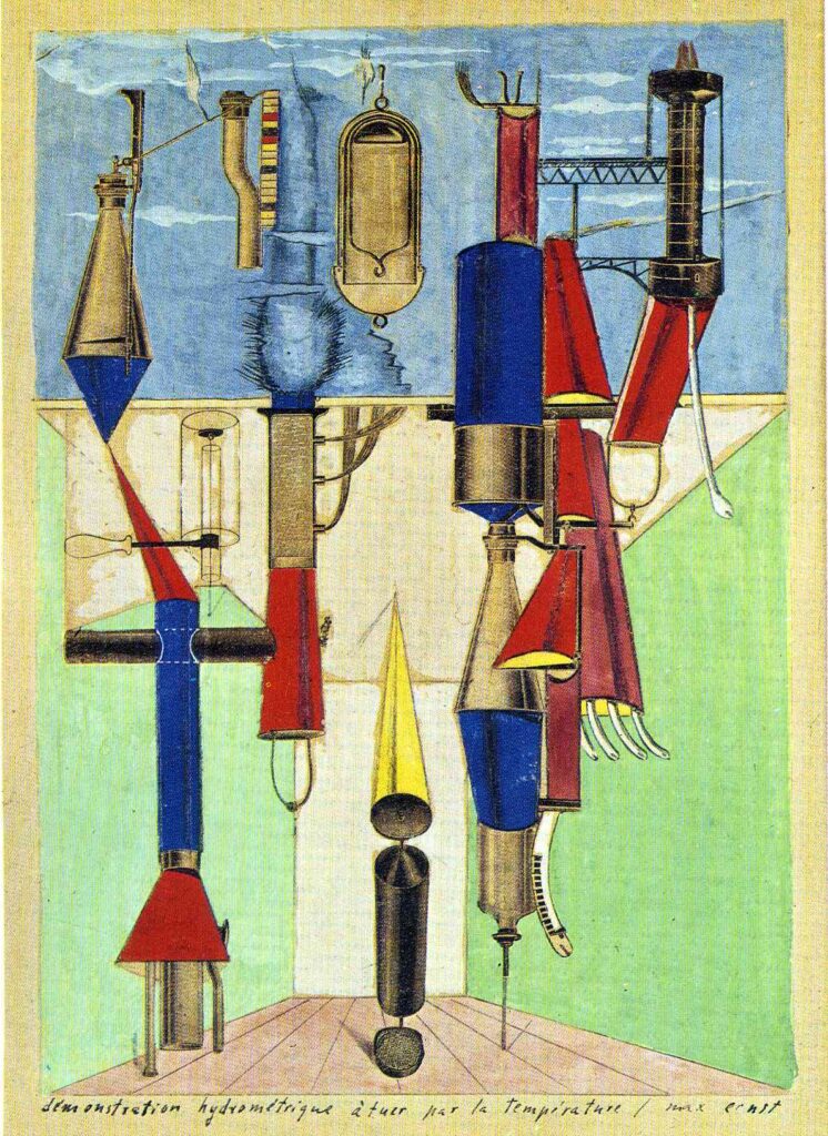 Hydrometric Demonstration (1920) - Max Ernst Tablo