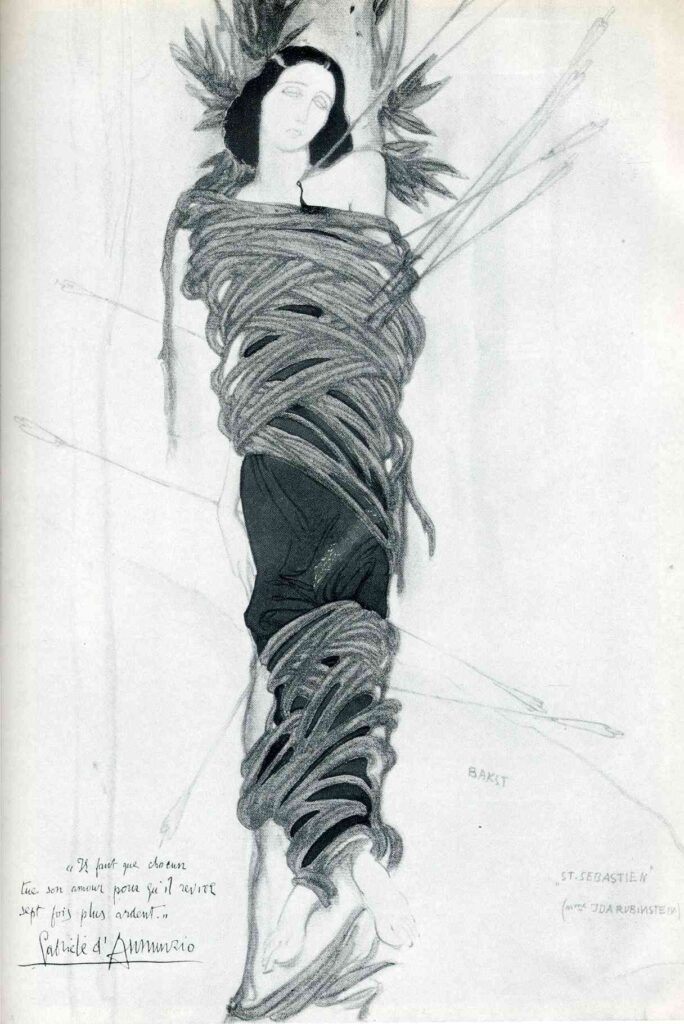 Ida Rubinstein - Léon Bakst Tablo