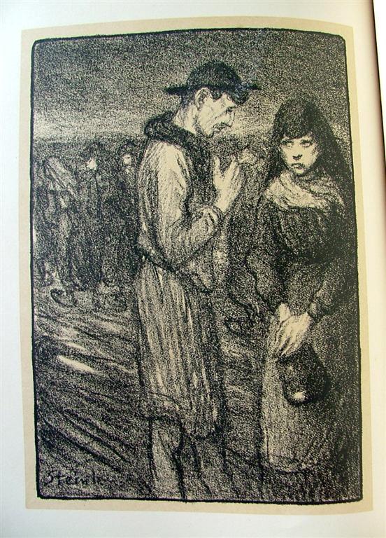 Idylle (1907) – Théophile Steinlen Tablo