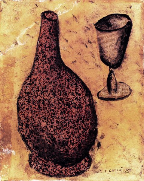 Il fiasco (1915) – Carlo Carrà Tablo