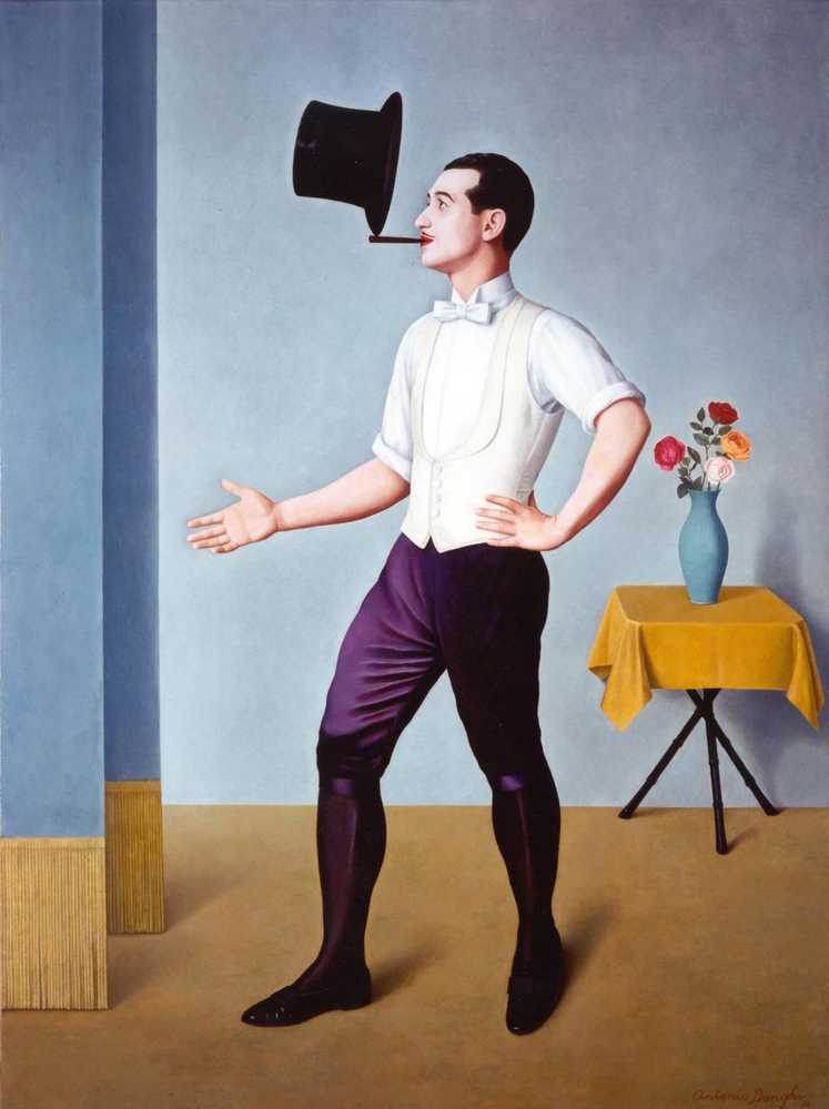 Il giocoliere (1936) – Antonio Donghi Tablo