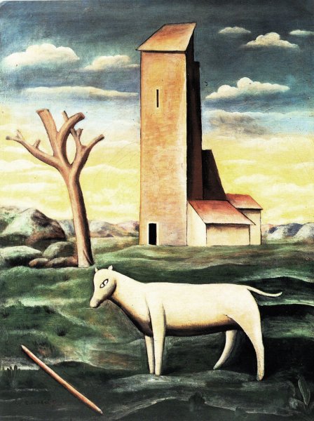 Il mulino di Sant’Anna (1921) – Carlo Carrà Tablo