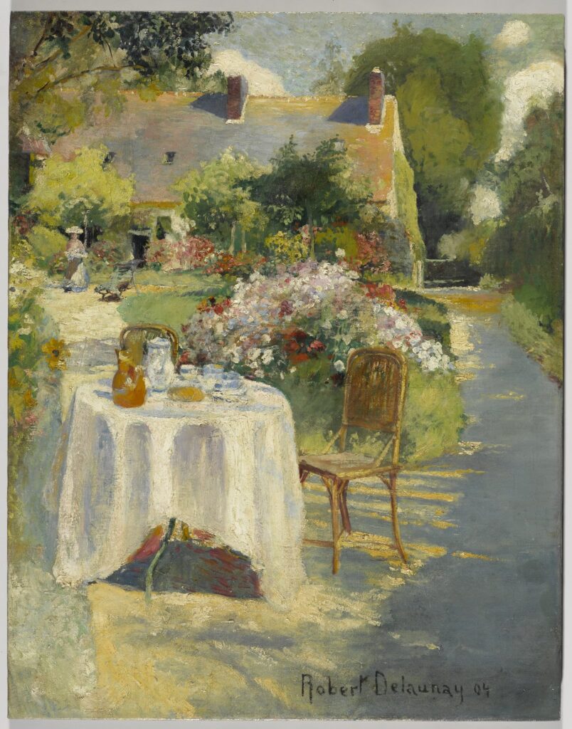In the Garden (1904) - Robert Delaunay Tablo