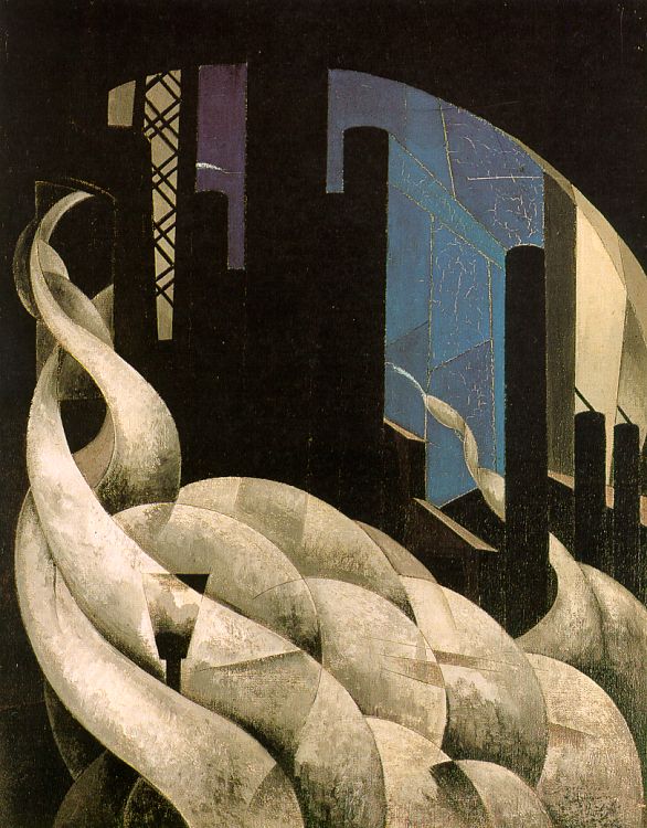 Incense of a New Church (1921) - Charles Demuth Tablo