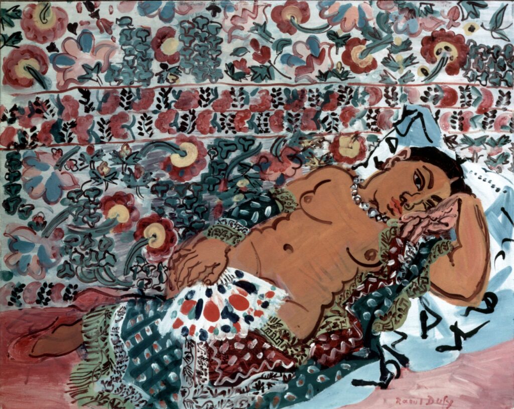 Indian woman (1928) - Raoul Dufy Tablo