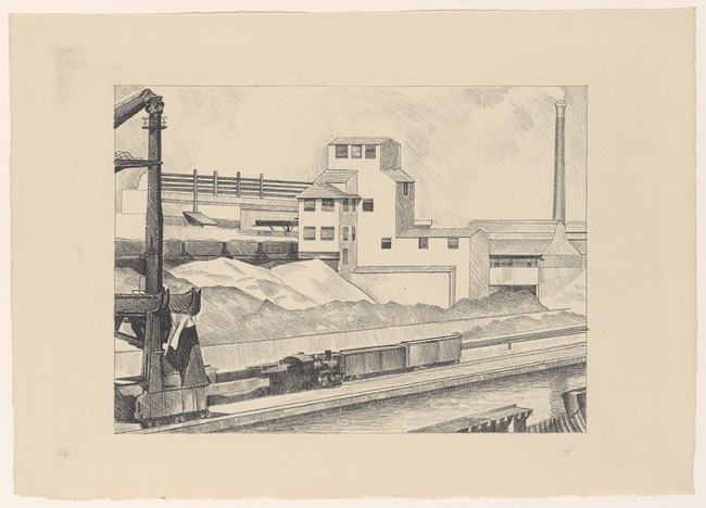 Industrial Series, #1 (1928) - Charles Sheeler Tablo