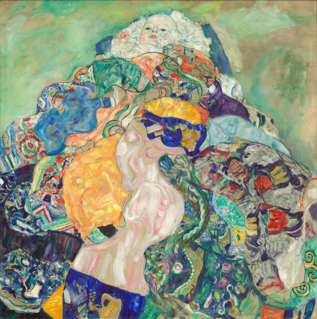 Infant (1917) - Gustav Klimt Tablo