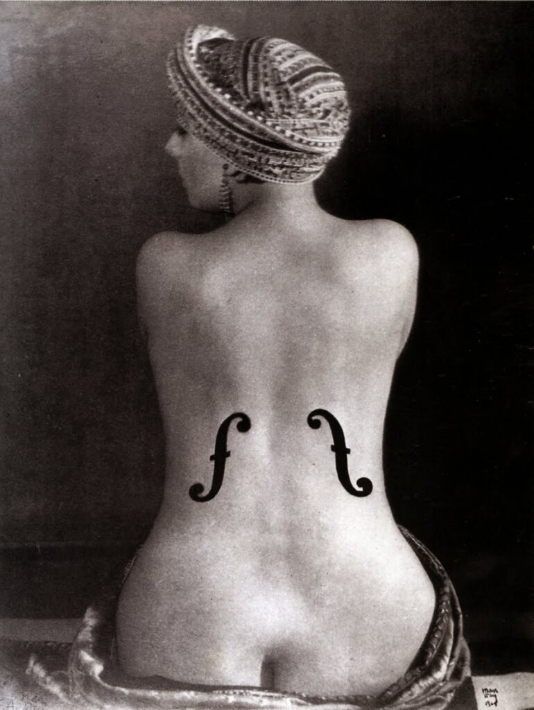 Ingres' Violin (1924) - Man Ray Tablo