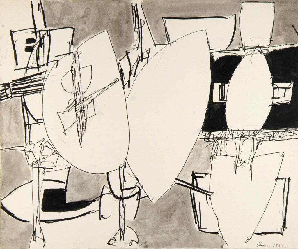 Inner Space (1952) - Gene Davis Tablo
