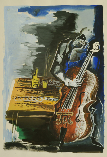 Inspiration (1955) - Ossip Zadkine Tablo