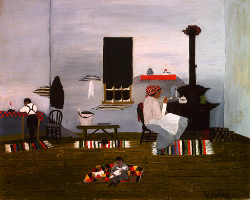 Interior (1944) – Horace Pippin Tablo