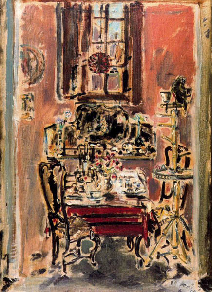 Interno Di Via Rugabella – Filippo De Pisis Tablo