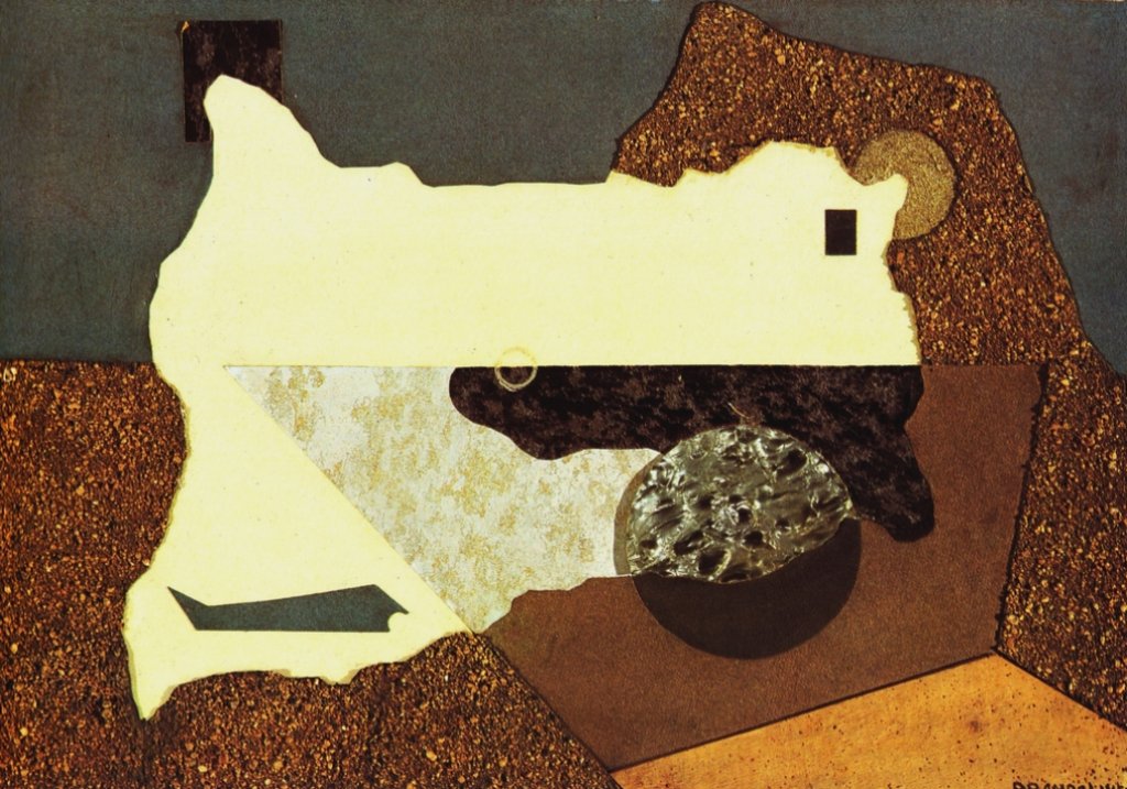 Intervista con la materia (1930) – Enrico Prampolini Tablo