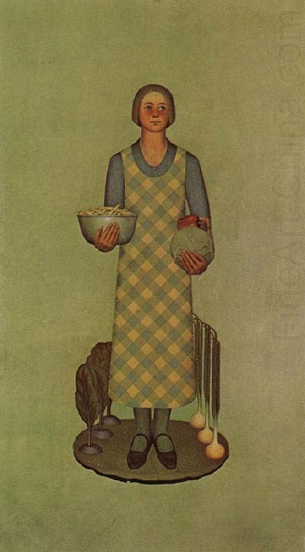 Iowa's Product (1932) - Grant Wood Tablo