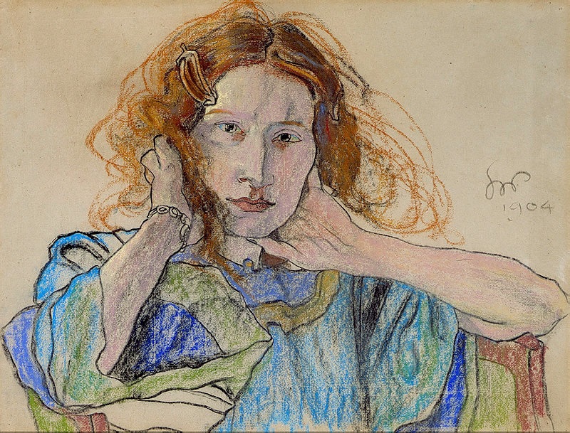 Irena Solska - Stanisław Wyspiański Tablo