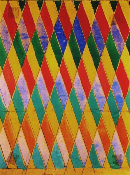Iridescent Compenetration (1913) – Giacomo Balla Tablo